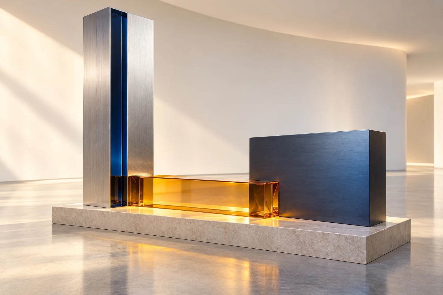 Abstract Energy America corporate relationship concept, not a photograph of a real company office